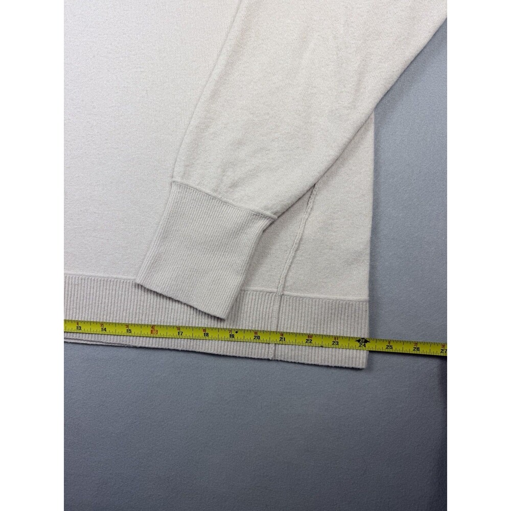 Lucky Brand Women's XL Cream Soft Lightweight Knit Sweater Pullover Long Sleeve - Picture 5 of 9